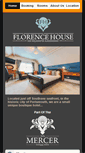 Mobile Screenshot of florencehousehotel.co.uk
