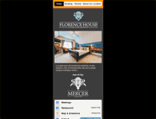 Tablet Screenshot of florencehousehotel.co.uk